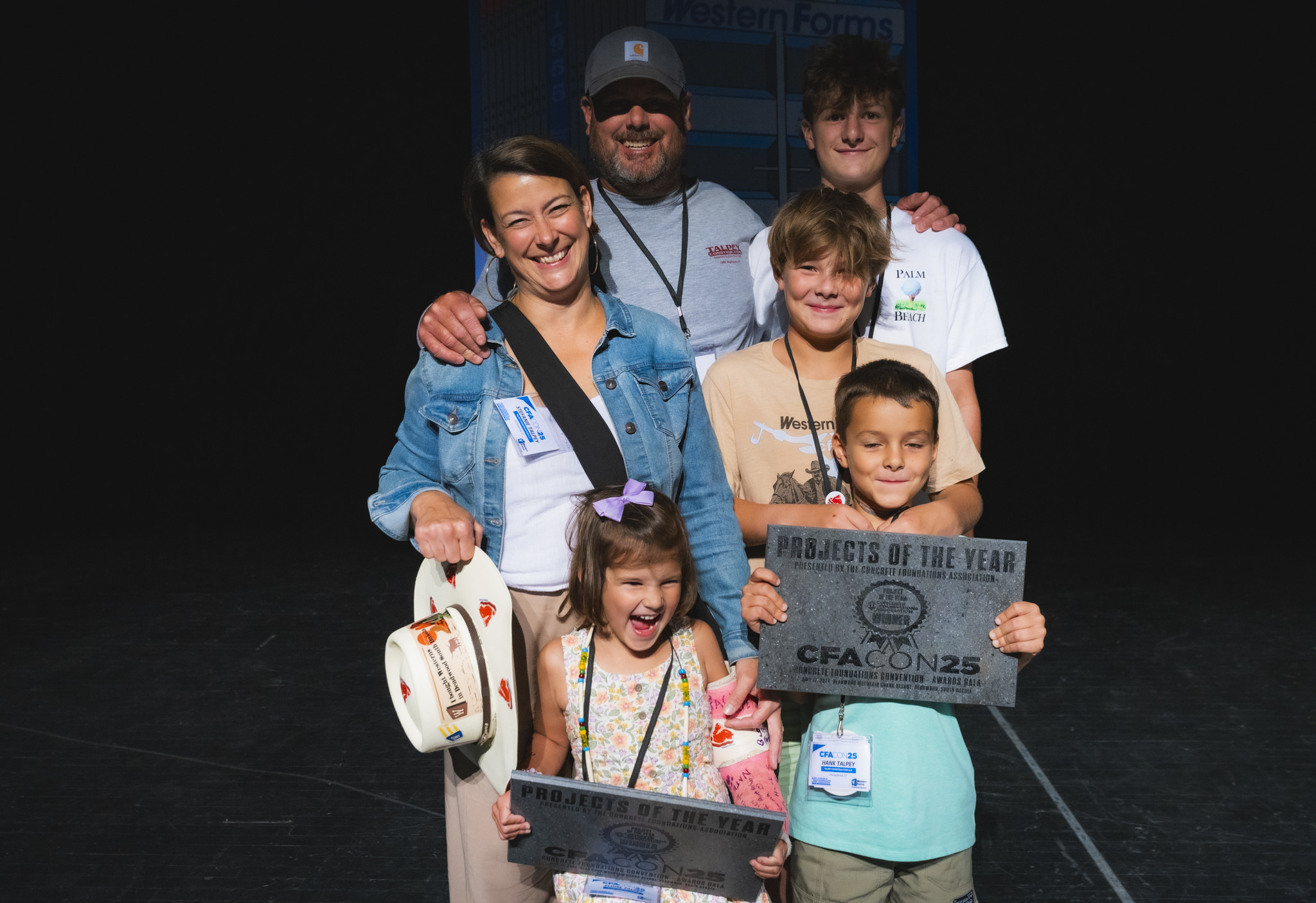 Photo of the Talpey Family